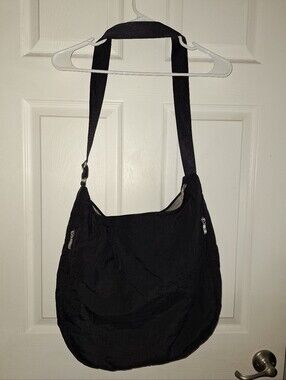 Baggalini Black Lightweight Crossbody Shoulder Bag Waterproof